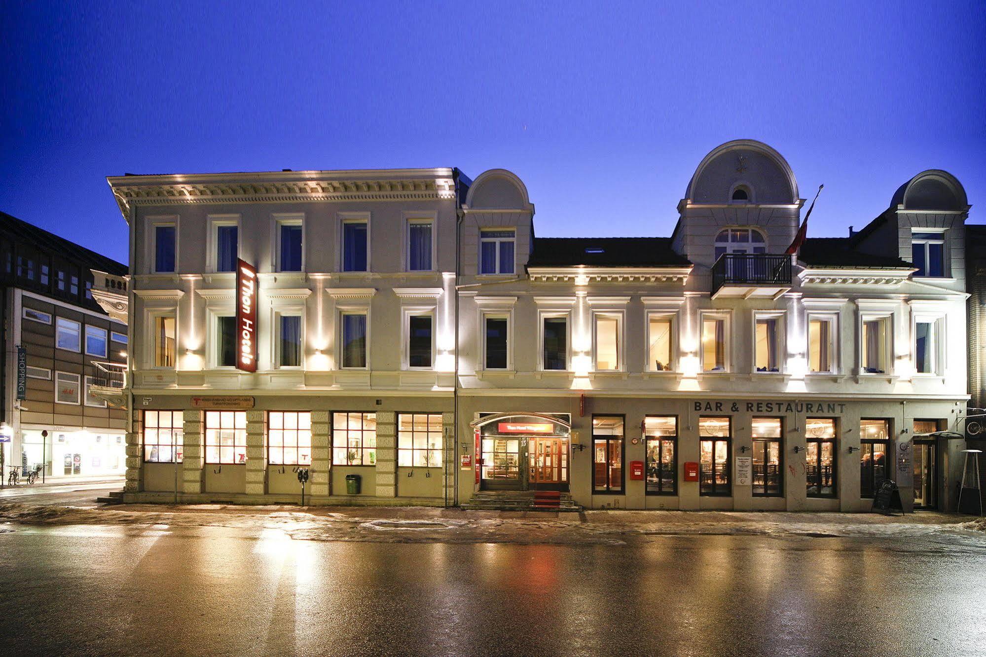 Thon Partner Hotel Parken クリスティアンサン エクステリア 写真